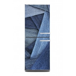 Sticker décor de frigo motif jean's, exclusivité Imprim'Déco