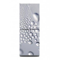 Sticker décor de frigo perles d'eau, exclusivité Imprim'Déco