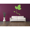 Sticker mural feuilles
