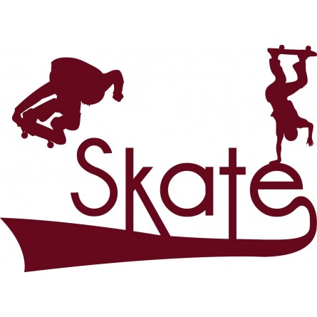 Sticker Skateboard