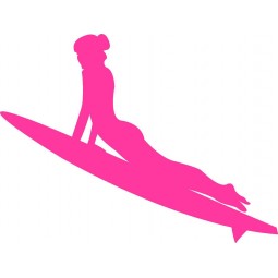 Sticker Surfeuse