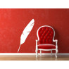 Sticker plume d'oiseau