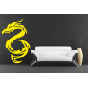 sticker autocollant dragon debout