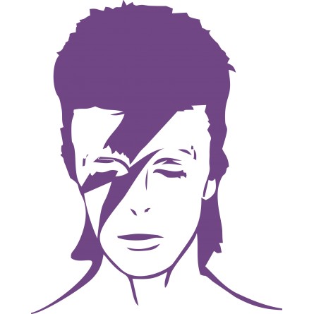 Sticker Bowie 1