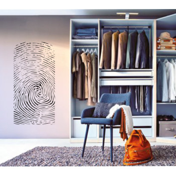 Sticker décoration murale empreinte