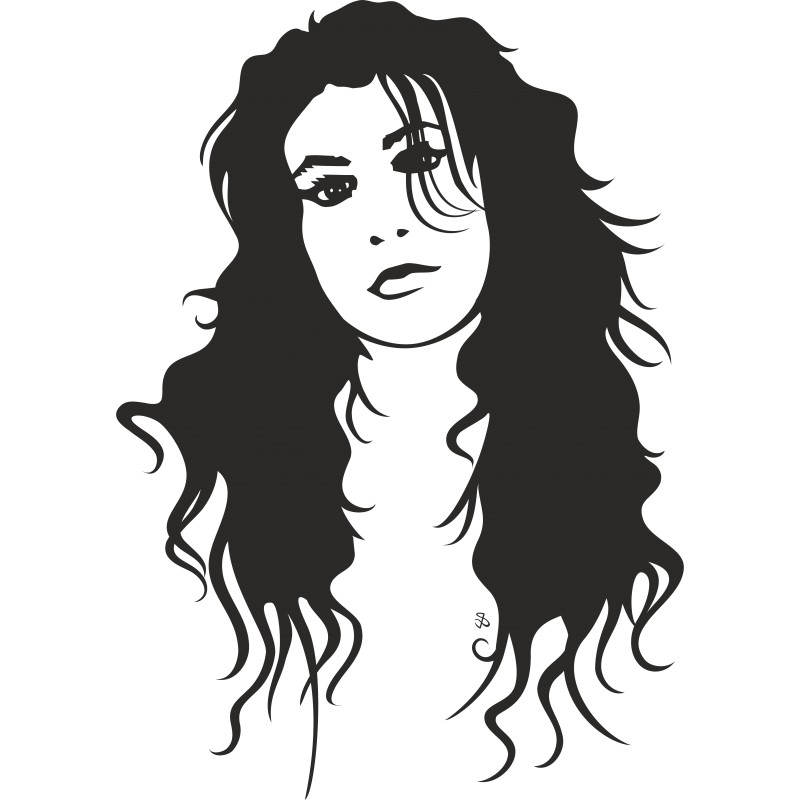 Sticker vinyl Amy Winehouse
