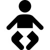 Sticker autocollant logo bébé