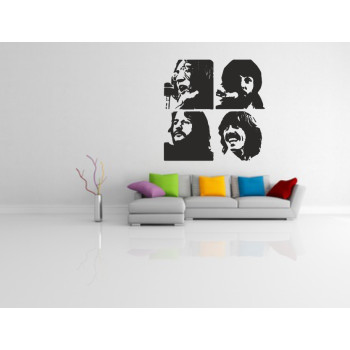 Sticker décoration The Beatles Let It Be