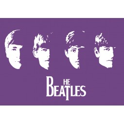 Sticker vinyl The Beatles album