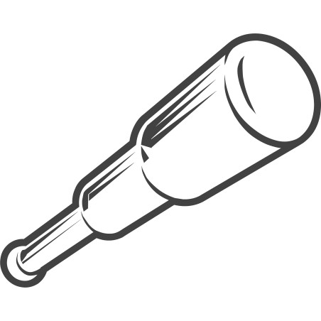 sticker autocollant longue vue