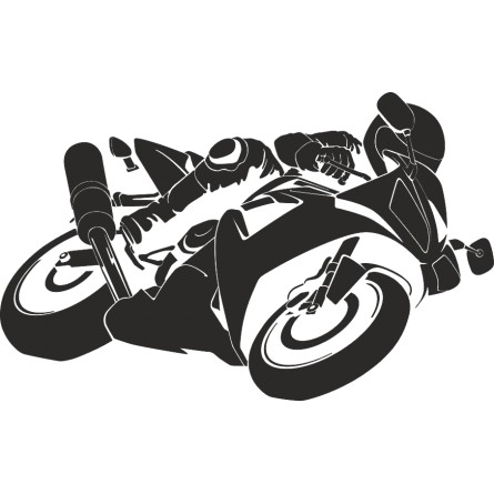 Sticker décoration moto GP