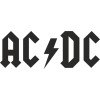 Sticker adhésif AC DC