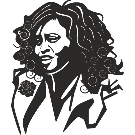 Sticker vinyl Withney Houston