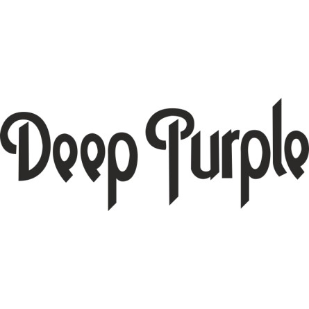 Sticker vinyl Deep Purple