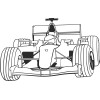 Sticker autocollant Formule 1