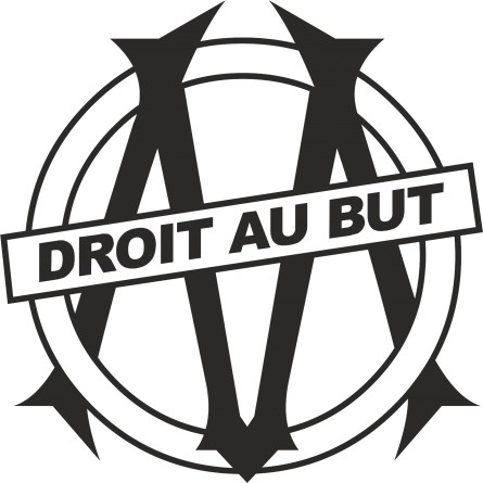 Sticker déco Olympique Marseille