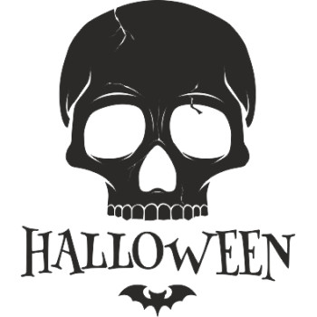 Sticker décoration Halloween