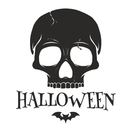 Sticker décoration Halloween