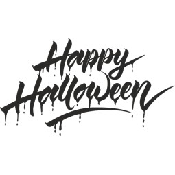 Sticker vinyl Hallo Happy Halloween
