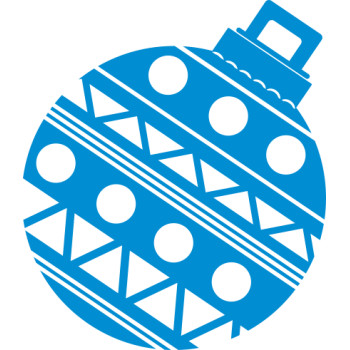 Sticker Noel boule de noel