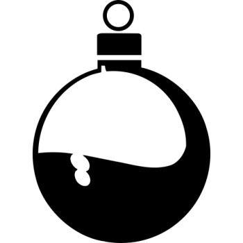 Sticker Noel boule de sapin