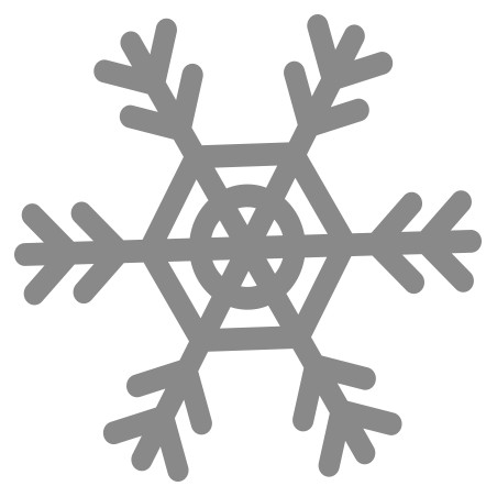 Sticker Noel flocon de neige