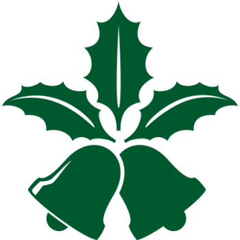 Sticker noel houx et cloches