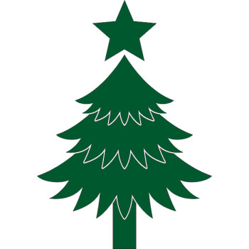 Sticker Noel decoration sapin