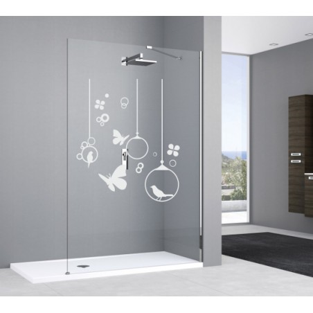 Sticker vitres suspensions