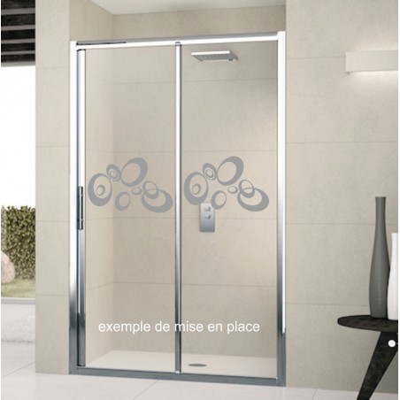 Adhésif pour vitres les anneaux