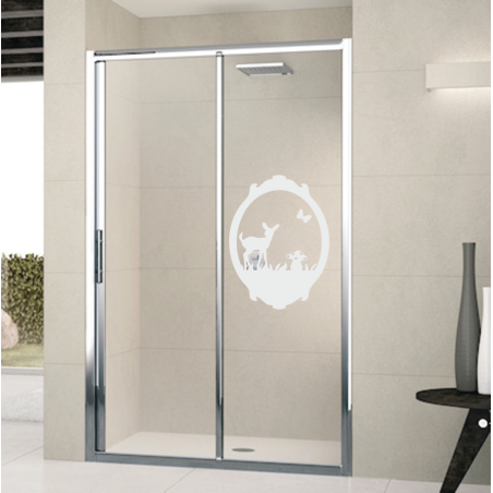 Adhésif pour vitres miroir foret