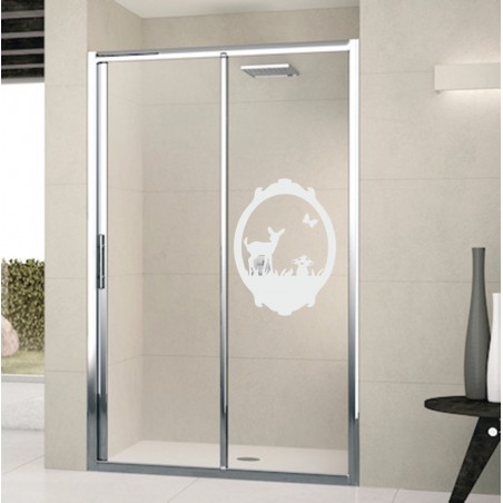 Adhésif pour vitres miroir foret