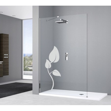 Sticker vitre occultant feuilles