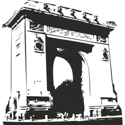 sticker adhésif Arc de Triomphe