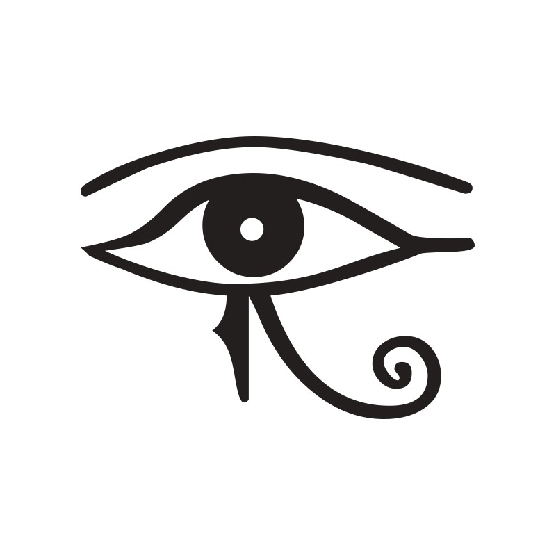 Adhésif mural symbole Egyptien