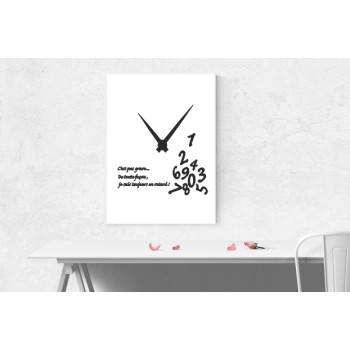 sticker l'horloge en vrac