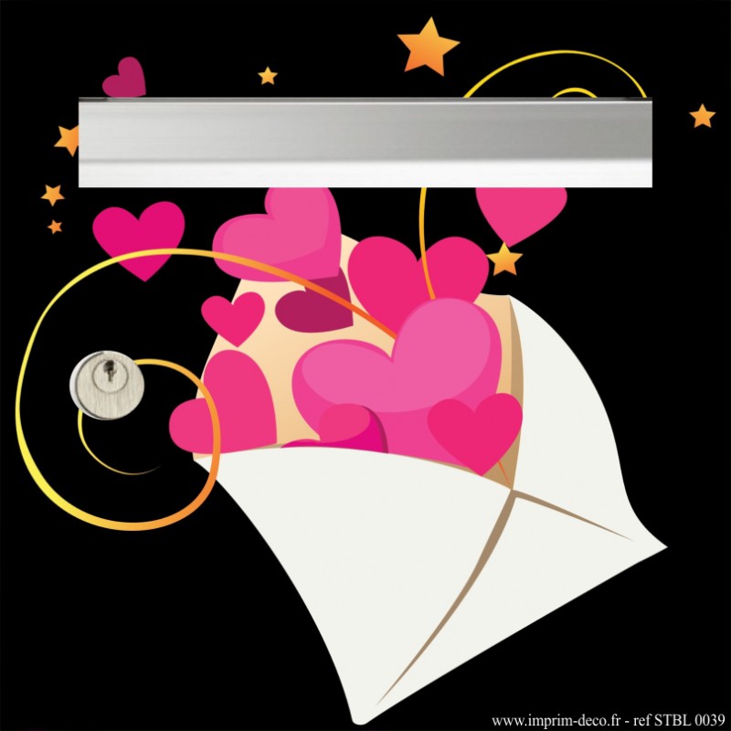 Sticker Adhesif Boite A Lettres Ancienne
