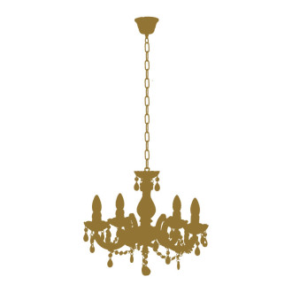 Sticker mural lustre ancien