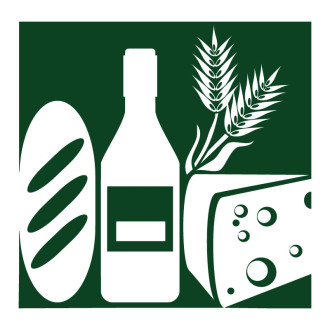 Sticker mural aliments cuisine