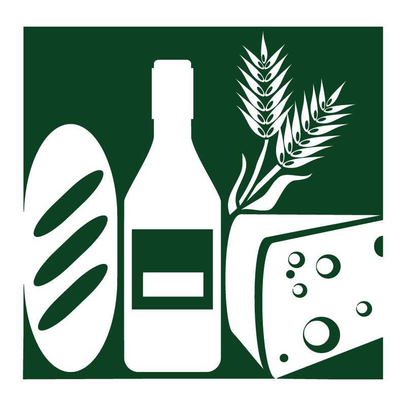 Sticker mural aliments cuisine