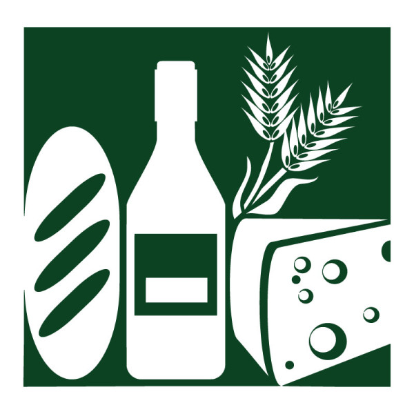 Sticker mural aliments cuisine