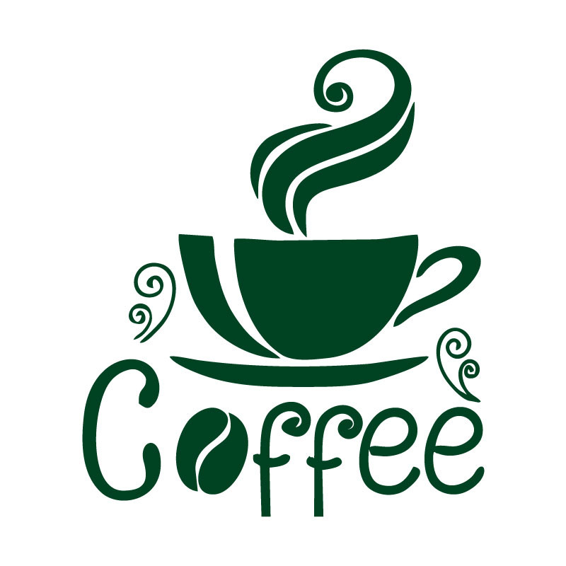 Sticker décoration Coffee
