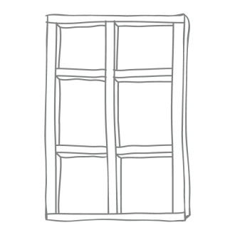 Sticker déco fenetre