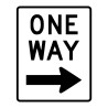 Sticker décoration one way