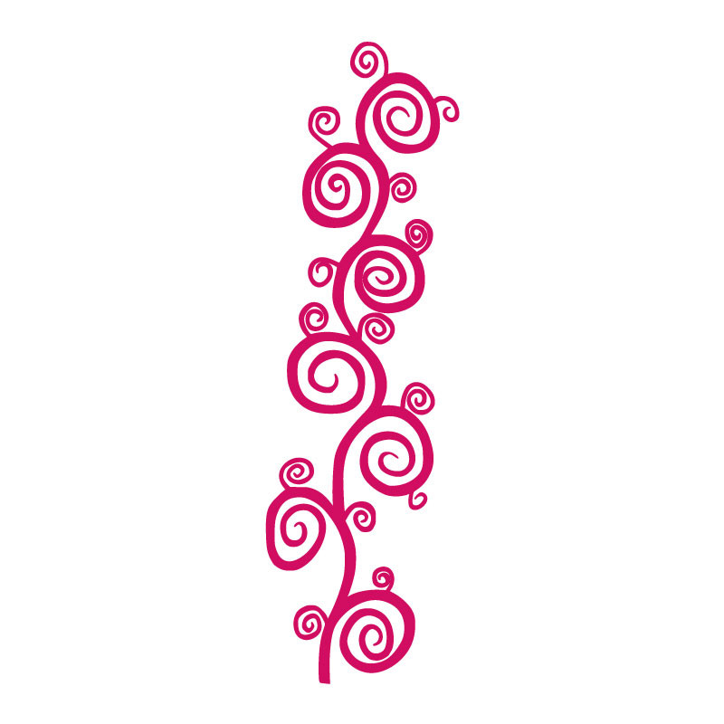 Sticker décoration Branche ronde