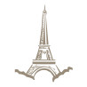 Sticker décoration Tour Eiffel