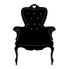 Sticker mural fauteuil