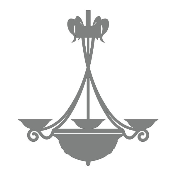 Sticker autocollant lustre vintage 2