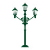 Sticker décoration murale lampadaire vintage 2