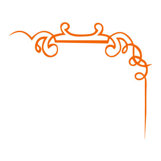 Sticker décoration frise art déco